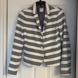 Gray and White Gap Academy Blazer